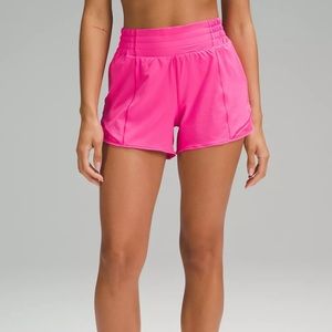 Lululemon hotty hot HR 4in shorts